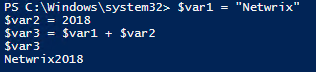 PowerShell Variables and Arrays