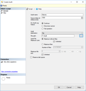 Aktivierung der SQL Server-Überwachung