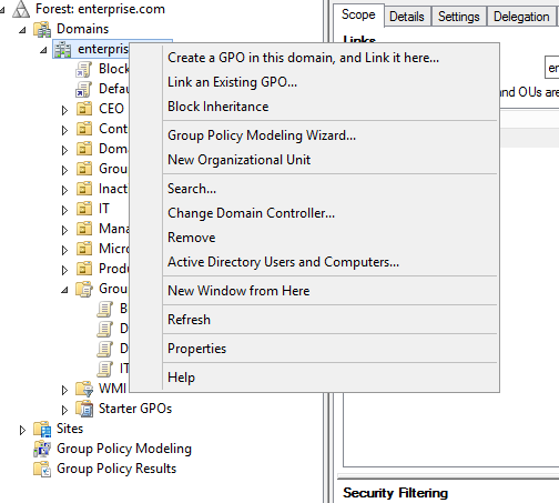 Group Policy Drive Mapping Creating A New GPO 