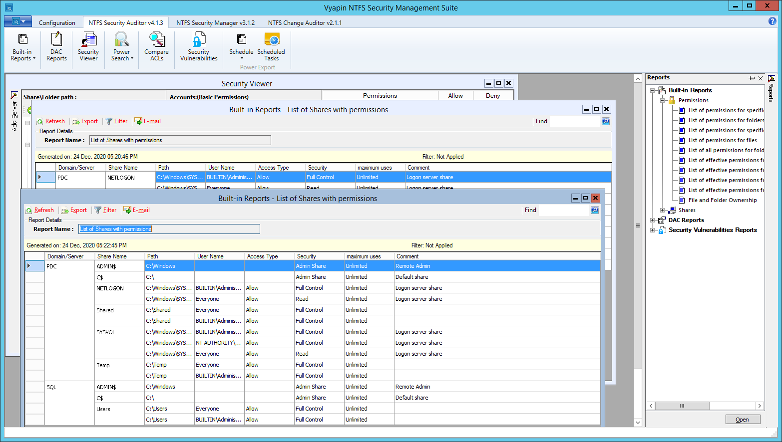 ntfs vs share permissions