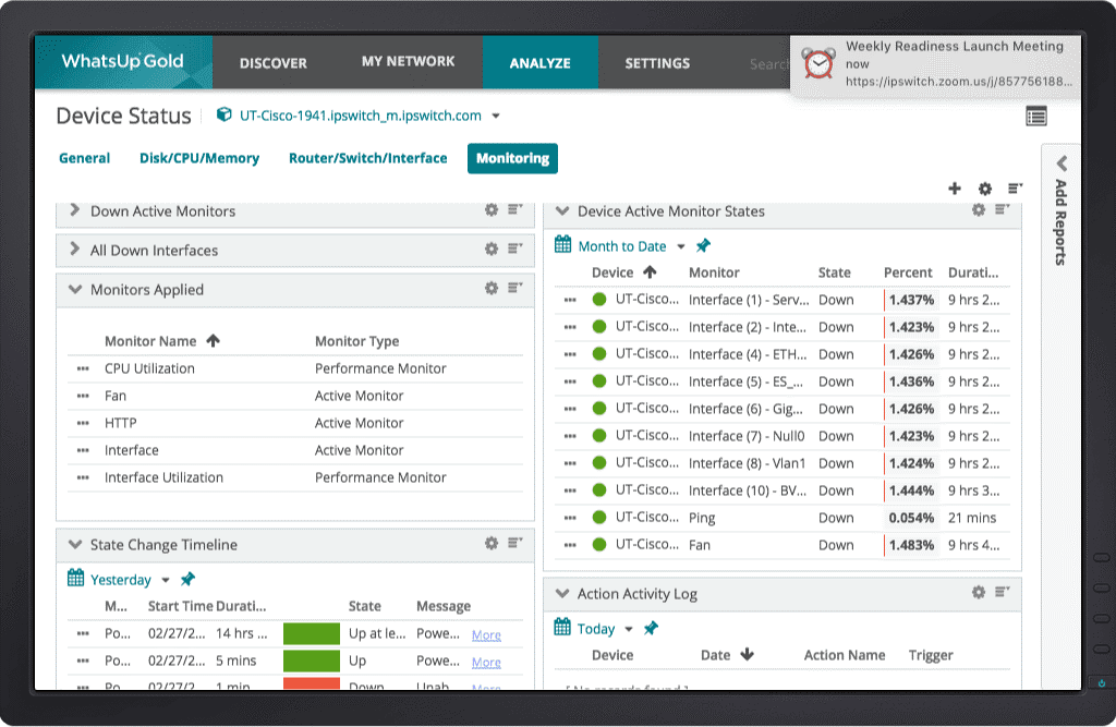 Top FREE Network Monitoring Tools - Software Reviews, Opinions, and Tips -  DNSstuff