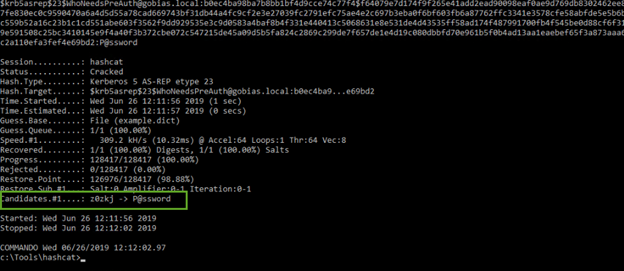 Cracking Active Directory Passwords with AS-REP Roasting.