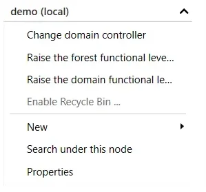 Enable the Recycle Bin so you can quickly restore deleted AD objects