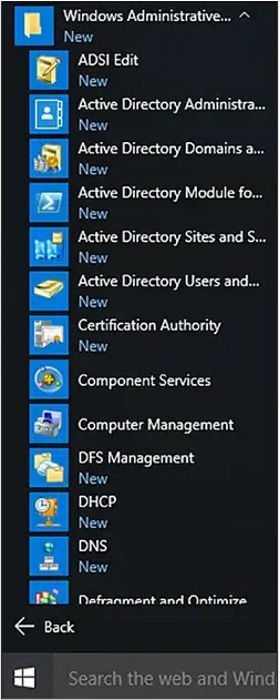 Install ADUC for Windows 8 and Windows 10 Version 1803 and below
