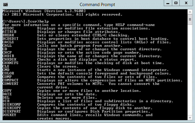 How to Use the Windows Command Line (DOS)