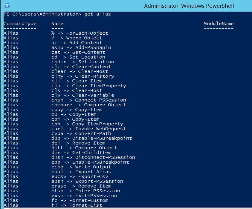 When to use the Windows command prompt vs. PowerShell