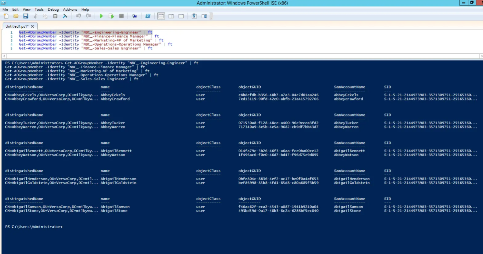 powershell add account to ad group