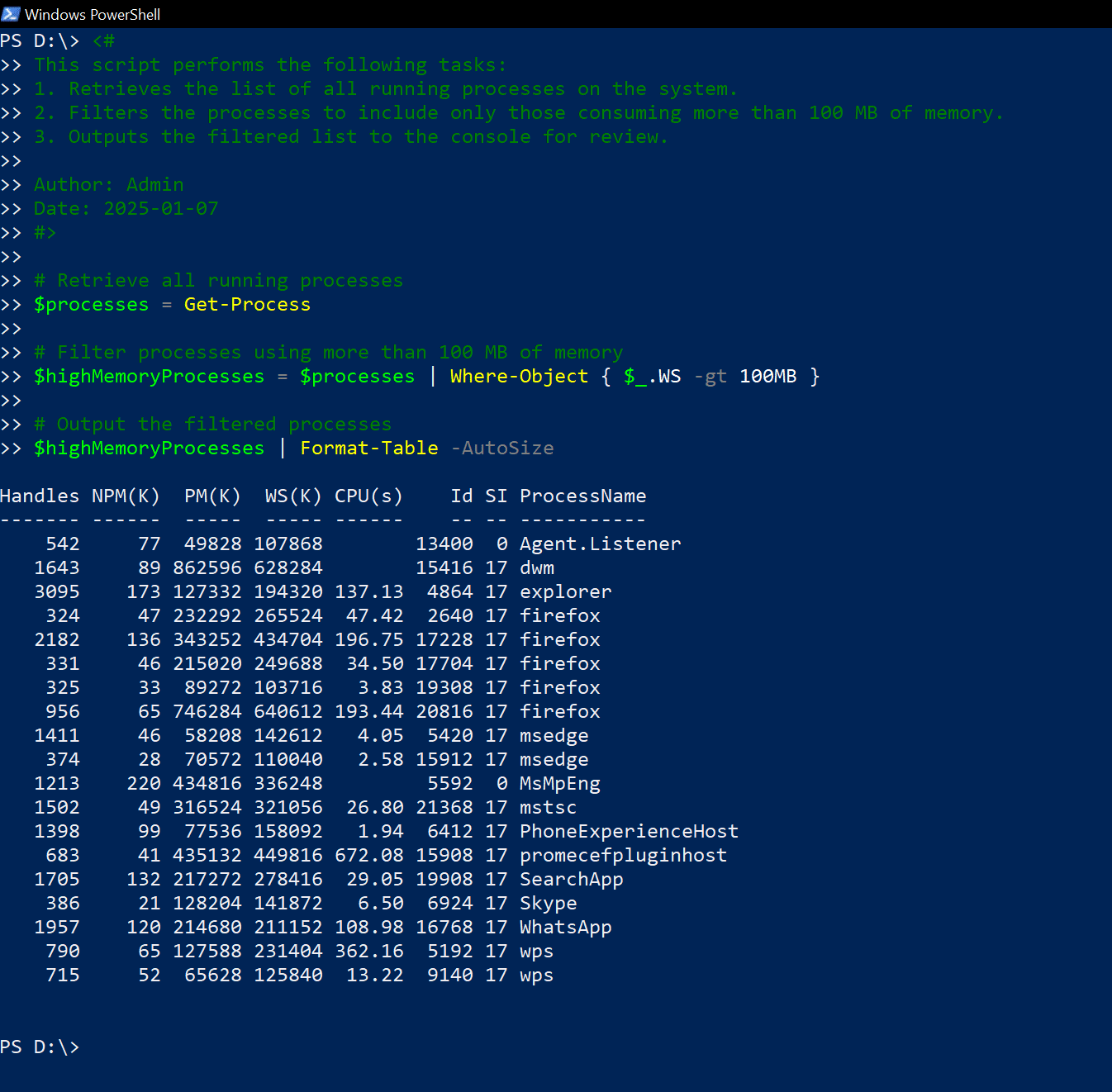 Comprehensive PowerShell Commenting Guide and Best Practices image.