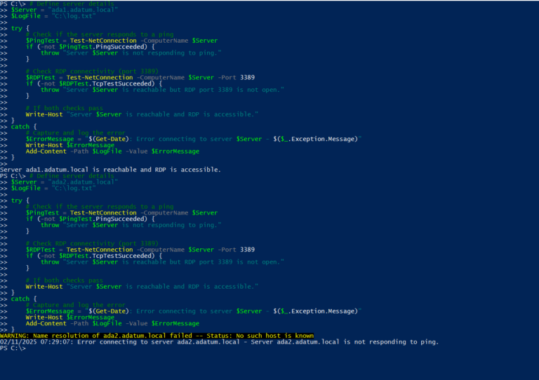 PowerShell Try-Catch: Error Handling Guide