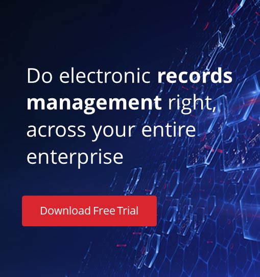 Do electronic records management right